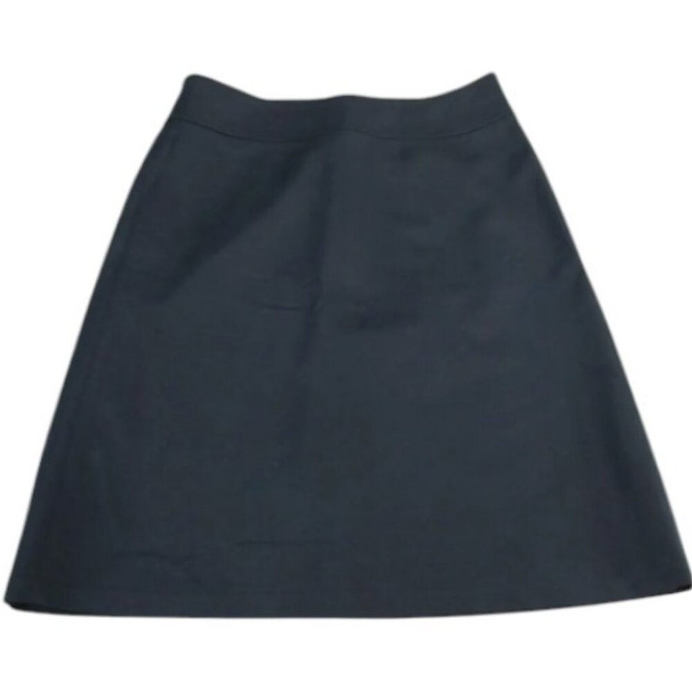 Banana Republic A-line mini skirt black women's size 8